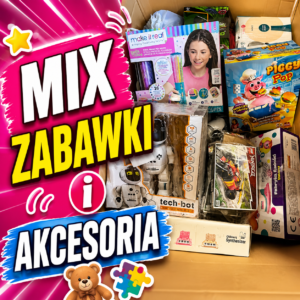 Mix Zabawki i Akcesoria - Kategoria BCA - CAŁOŚĆ w języku polskim paleta 100kg