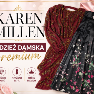KAREN MILLEN Odzież damska premium pakiet hurt 50kg kat. AB